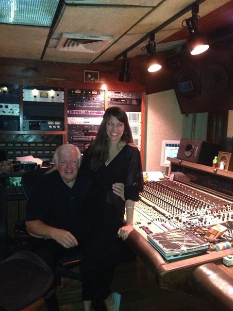 With my friend and owner of NOLA Recording Studio Jim Czak-Sept 2013